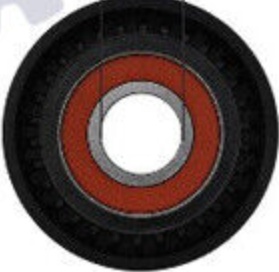500403 CAFFARO DEFLECTION/GUIDE PULLEY, V-RIBBED BELT FOR DACIA FORD MITSUBISHI