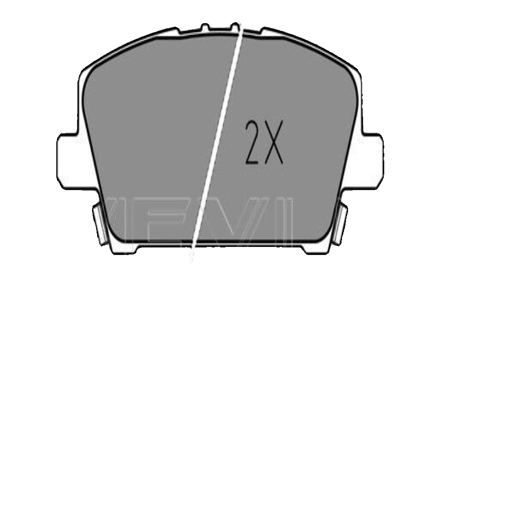 MEYLE 025 240 8717/W BRAKE PAD SET DISC BRAKE Front