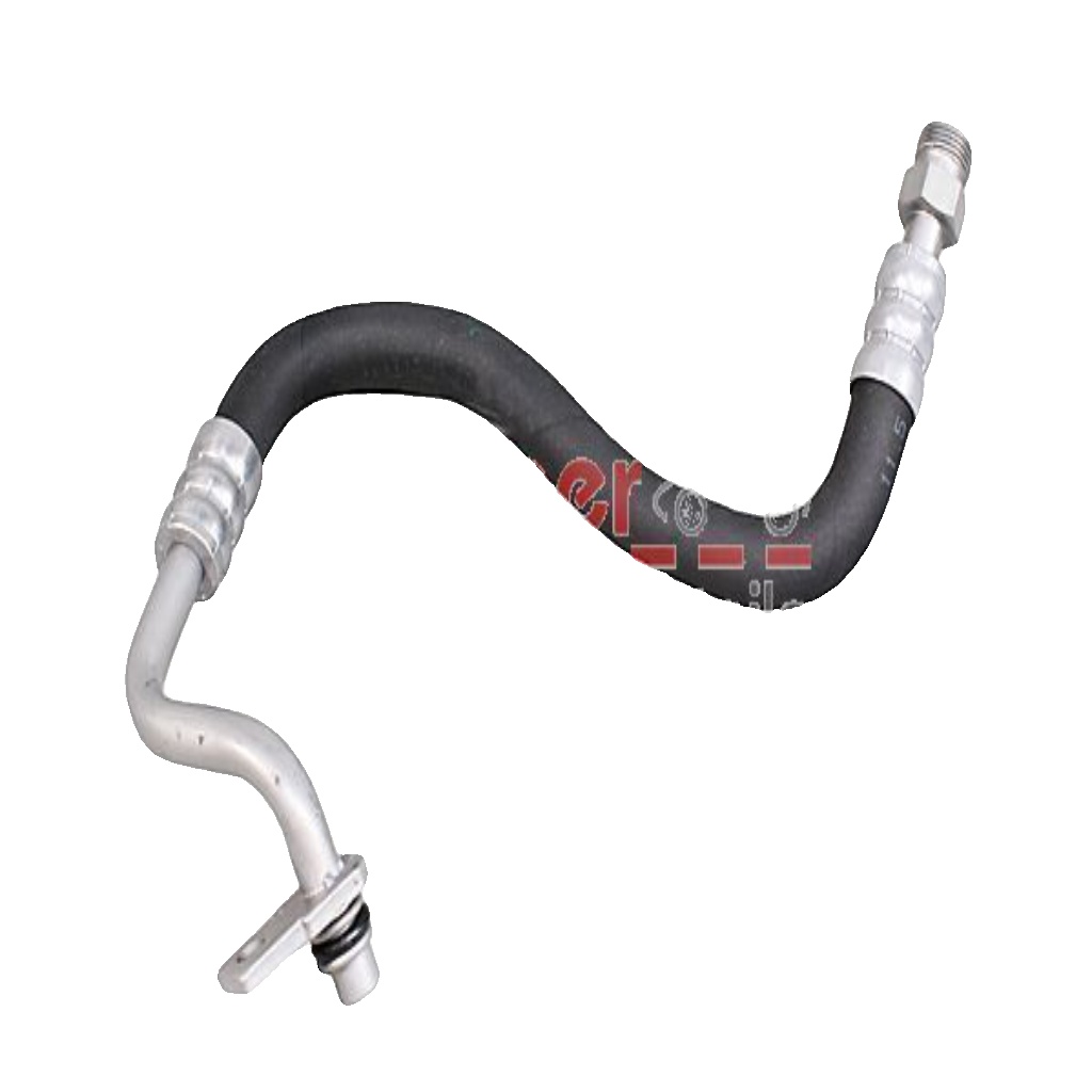 METZGER 2361124 Oil Cooler Line, automatic transmission for AUDI