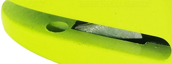 Motorbike Motorcycle Scooter 110dB Alarm Disc Lock Fluoro Yellow Mammoth Gremlin