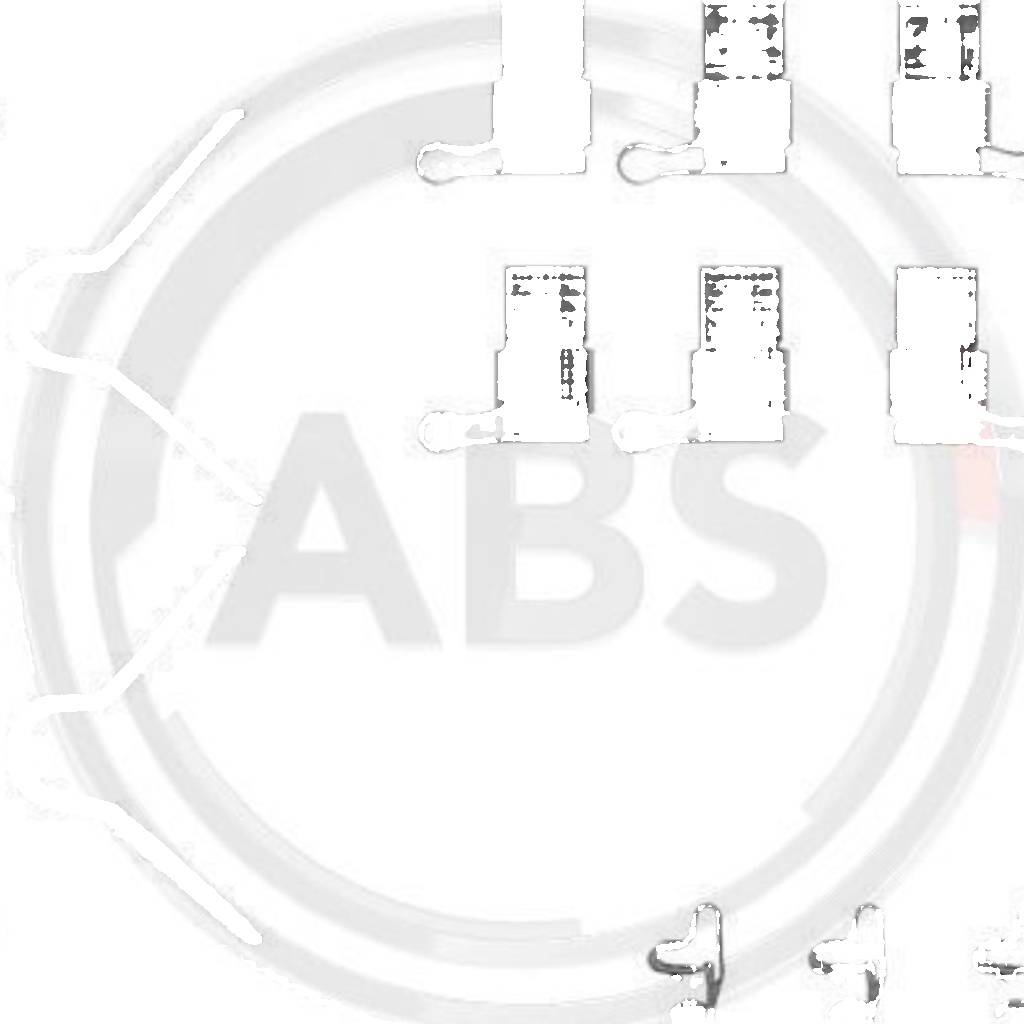 1089Q A.B.S. Accessory Kit, disc brake pad for TOYOTA,VW
