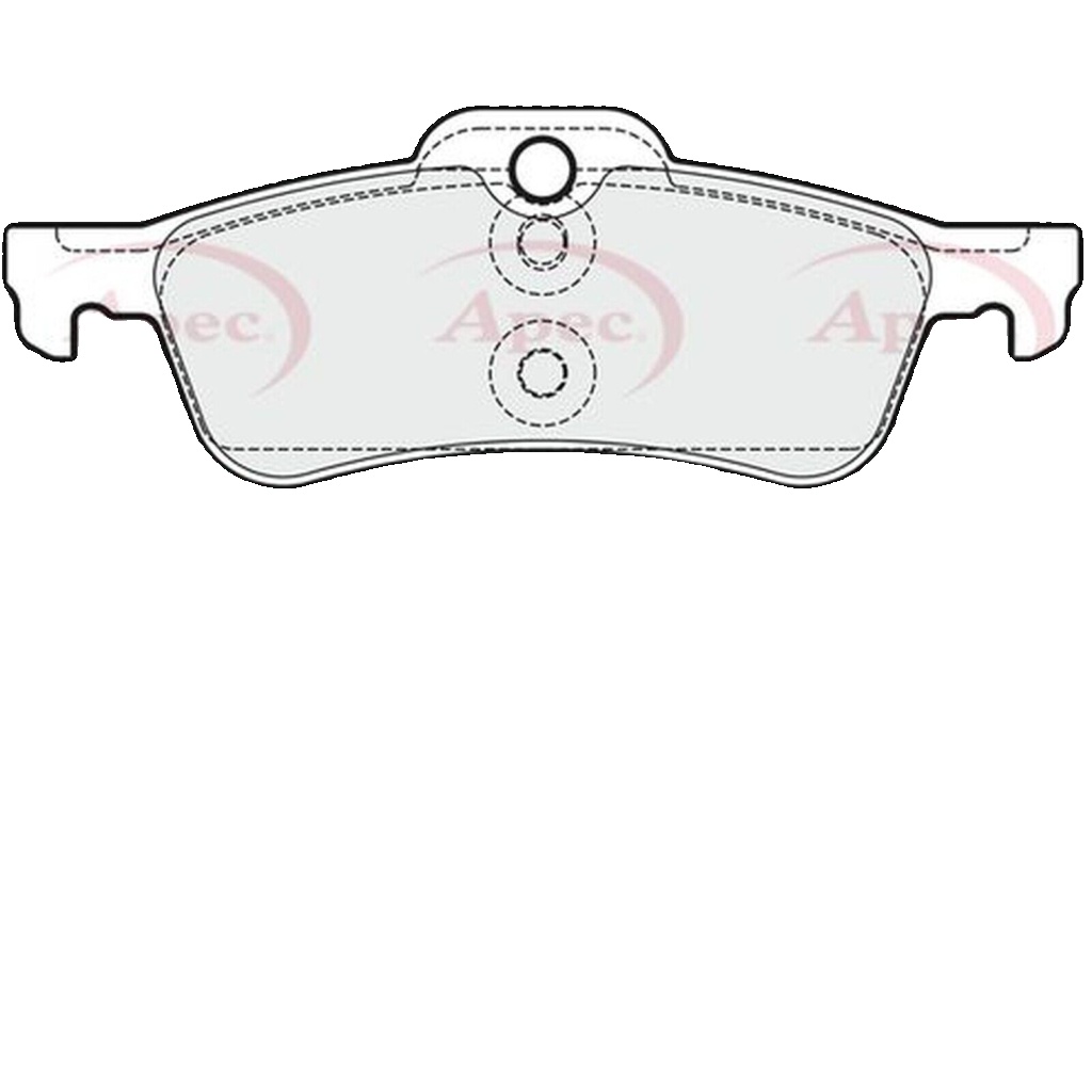 Apec Brake Pads PAD1966 Fits Honda - Engineered for Performance and Long Life