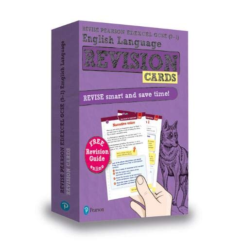 Emma Clark Unisex Multicolor Pearson Revise Edexcel Gcse English Language Revision Cards - For - Image 7