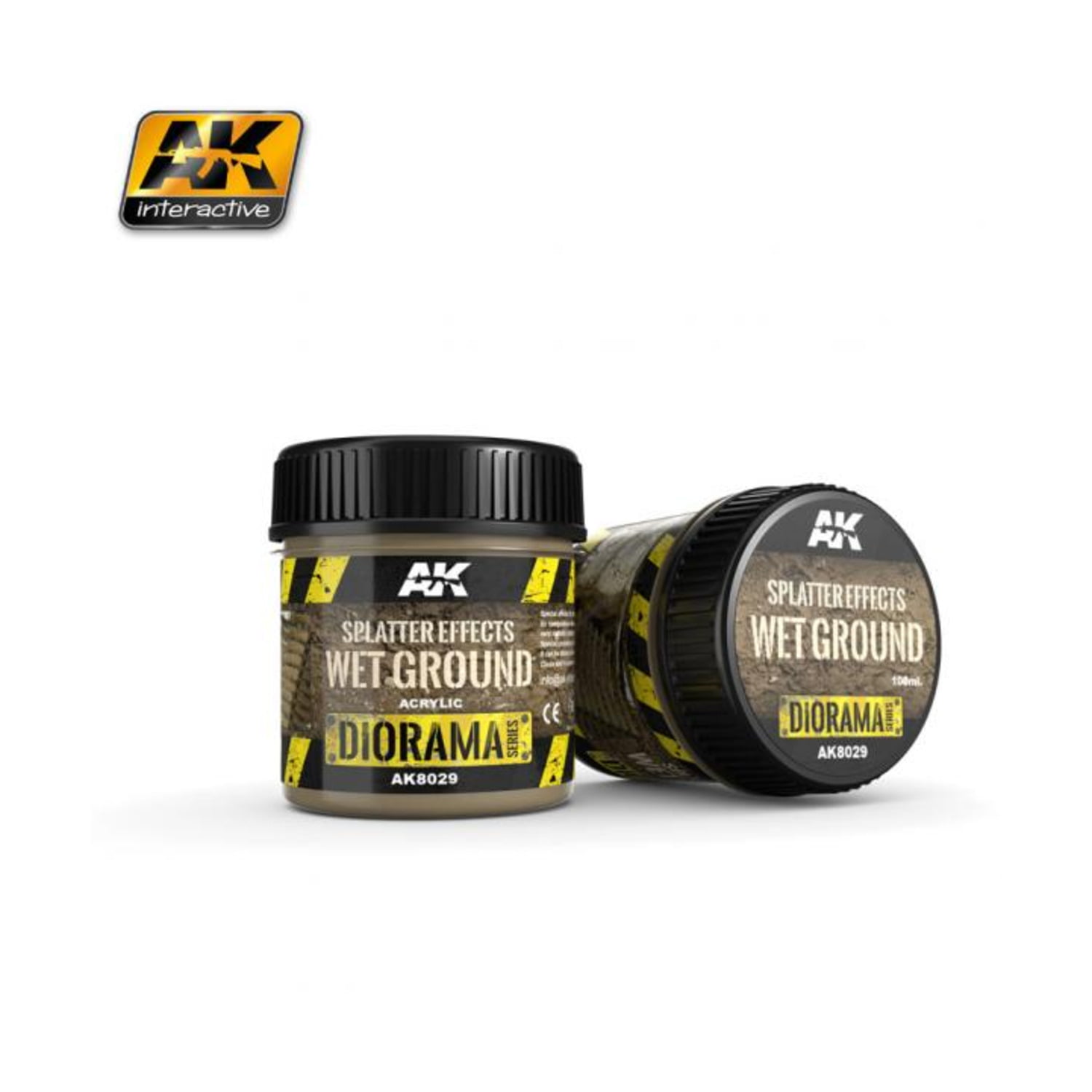 AK Interactive AK8029 - Splatter Effects Wet Ground - 100Ml (Acrylic)