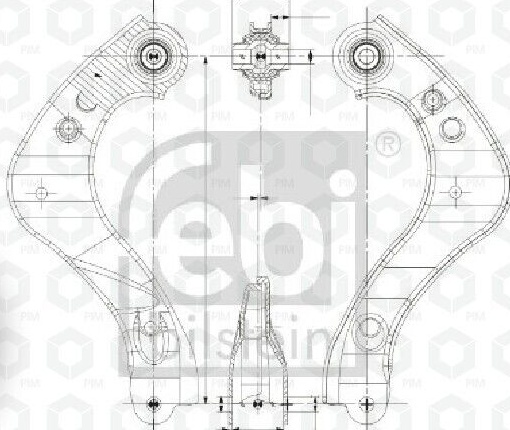 Fits FEBI 183595 SWINGARM   ⭐UK Stock⭐