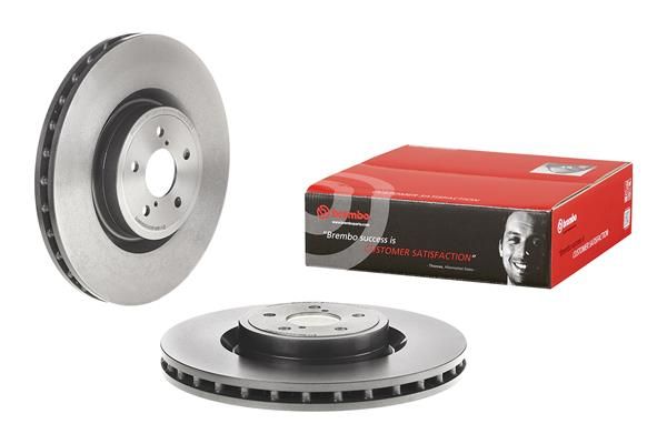 2x Brake disc internally vented 09.7812.11 BREMBO for SUBARU IMPREZA Saloon - Image 6