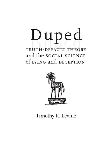 Duped by Timothy R. Levine - 9780817359683