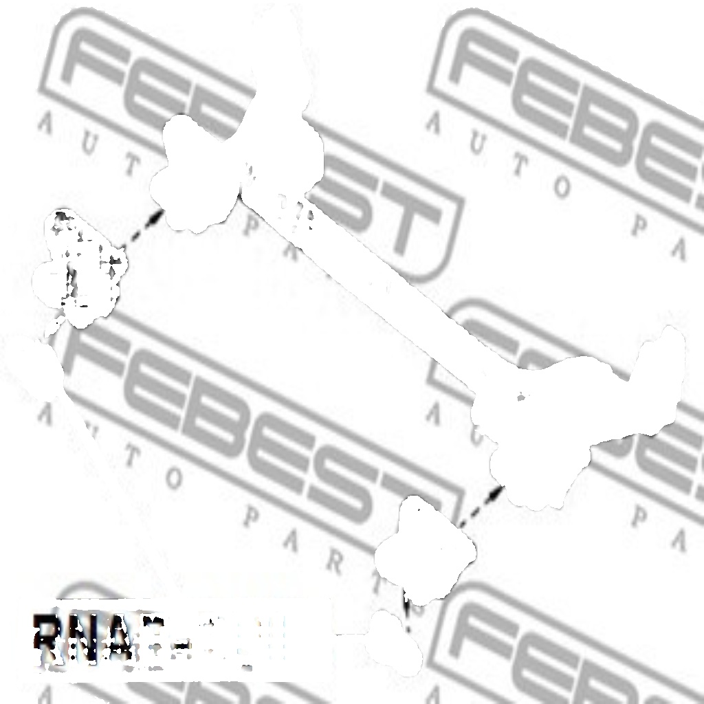 2x ✅Fits FEBEST RNAB-CLIIR REAR BEAM SILENT BLOCK RENAULT CLIO II 19 ⭐UK Seller⭐