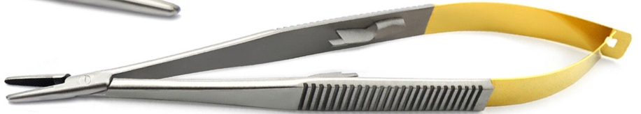X3 Castroviejo Needle Holder Drivers Microsurgical Tungsten Carbide Tip