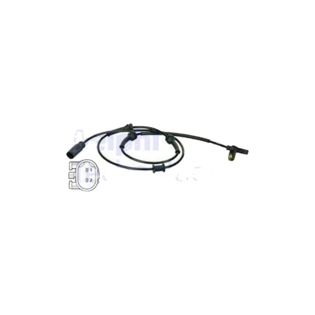 Front DELPHI-OE SS20539 Sensor, wheel speed for ABARTH,FIAT,FORD