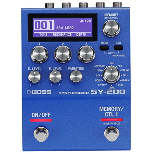 Boss SY-200 Synthesizer Guitar Effects Pedal Brand New in Box Express Shipping