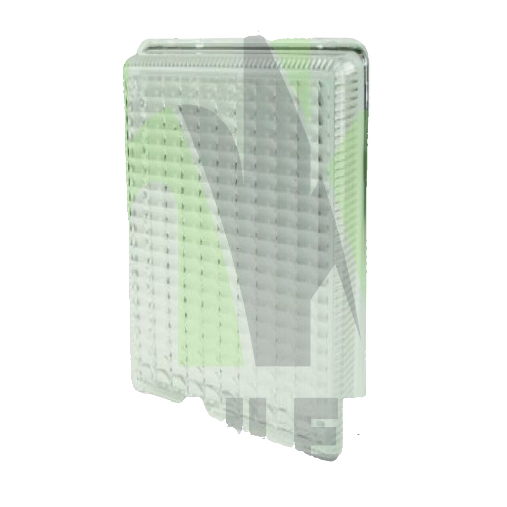 Reverse Light Lens Only, Suitable for Ifor Williams & Rubbolite, Square, Clear
