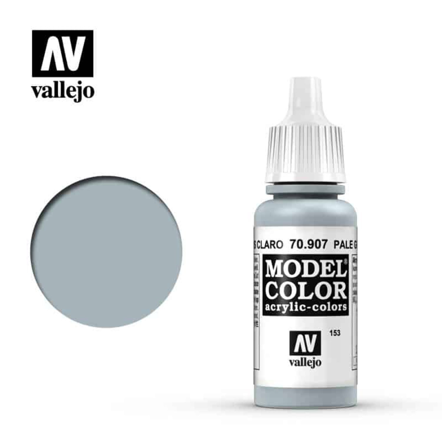 Vallejo 70.907 - Blue Gray - Light - Matte - 17 Ml - Image 5