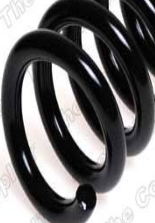 Suspension spring Rear Axle Coil Spring 4256843 LESJÖFORS for MERCEDES-BENZ