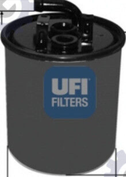 24.416.00 UFI FILTRO CARBURANTE PER MERCEDES CLASSE A -04