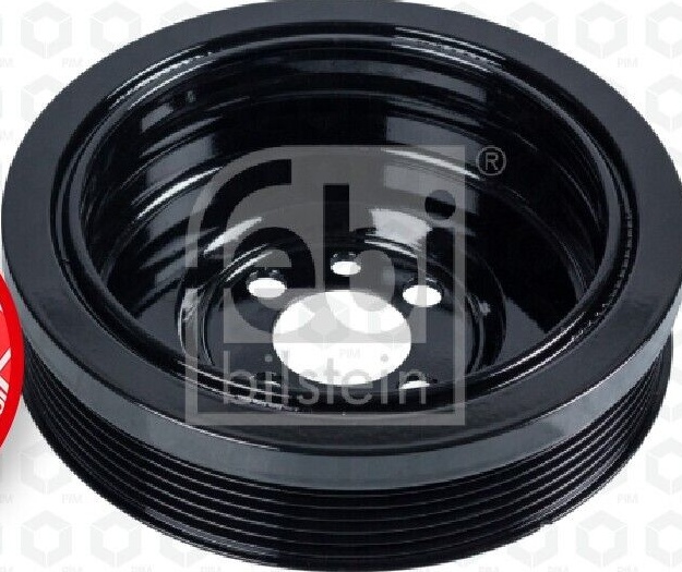Crankshaft Pulley fits AUDI A3 1.6D 1.9D 2.0D 1996 on Belt 03G105243 03G105243C