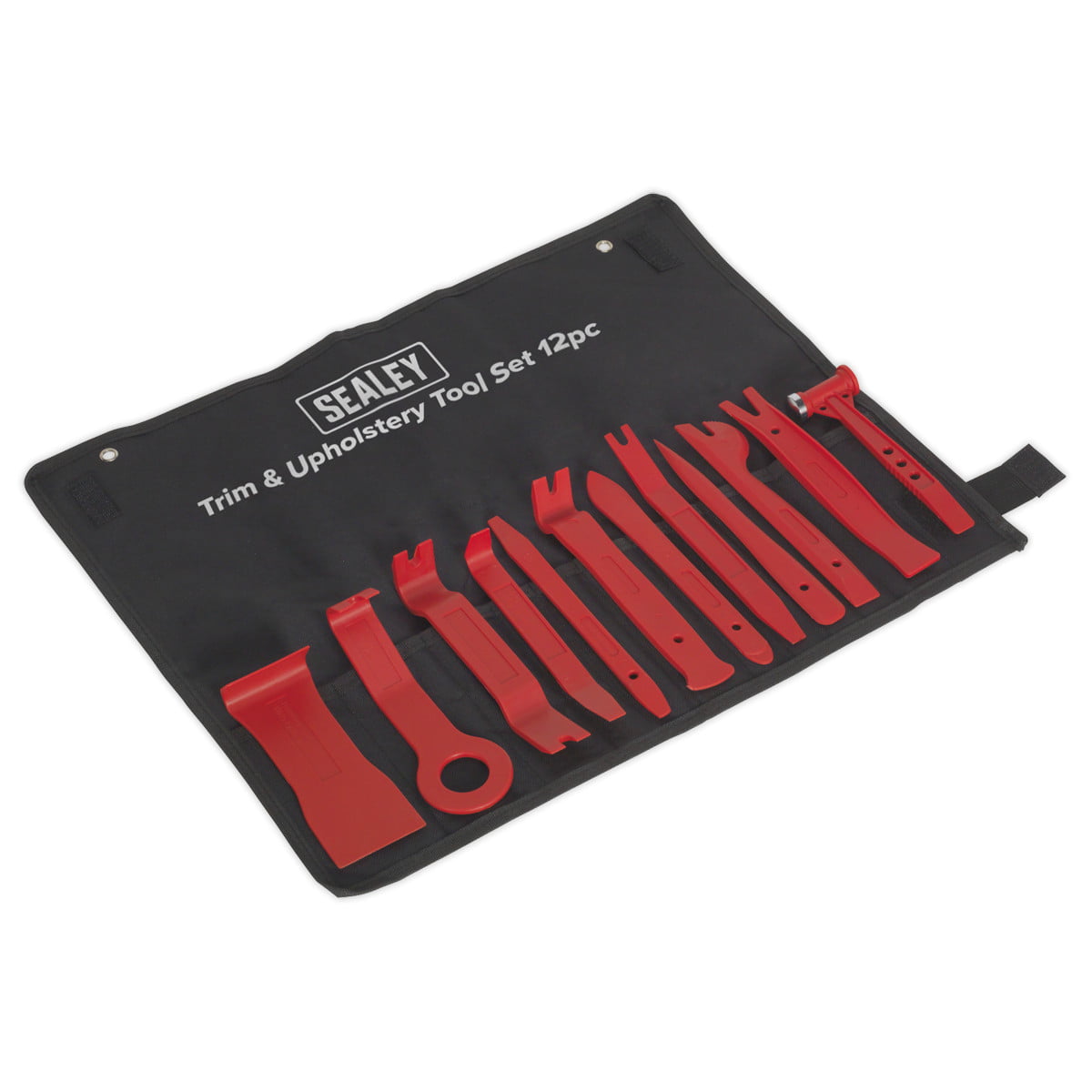 Sealey RT12KIT 12 Piece, Trim & Upholstery Removal Tool Kit, Trim Stud Removal