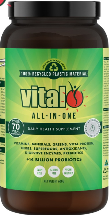 Vital All In One 600G | Vital Greens, Vegan