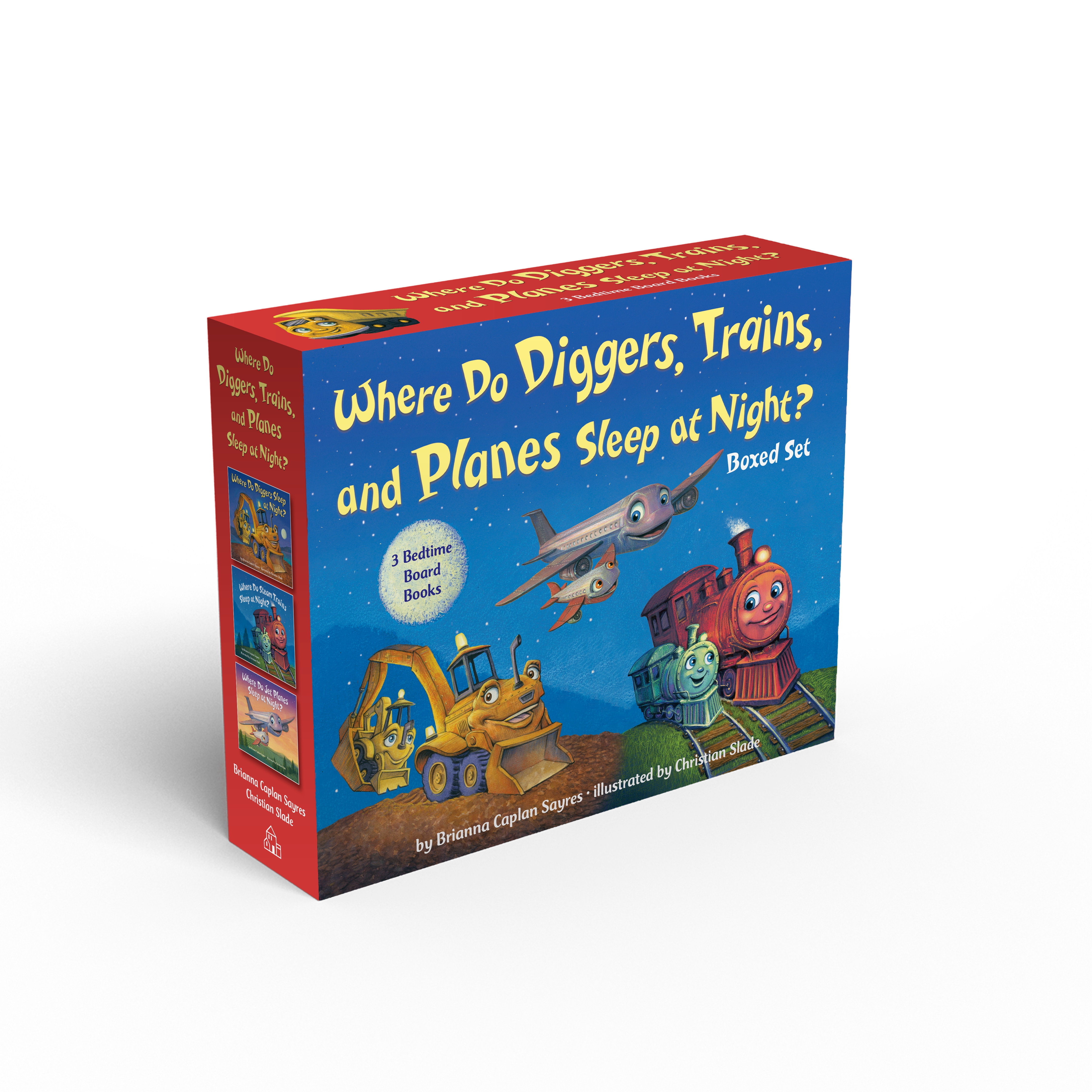Where Do Diggers, Trains, and Planes Sleep at Night? by Brian... - 9780593119686