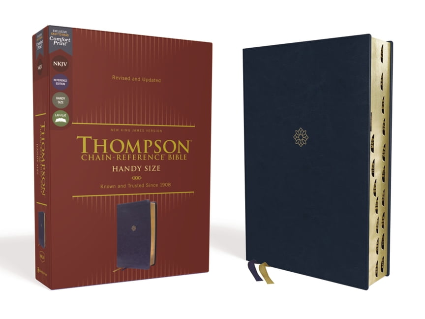 NKJV, Thompson Chain-Reference Bible, Handy Size, Leathersoft... - 9780310459309