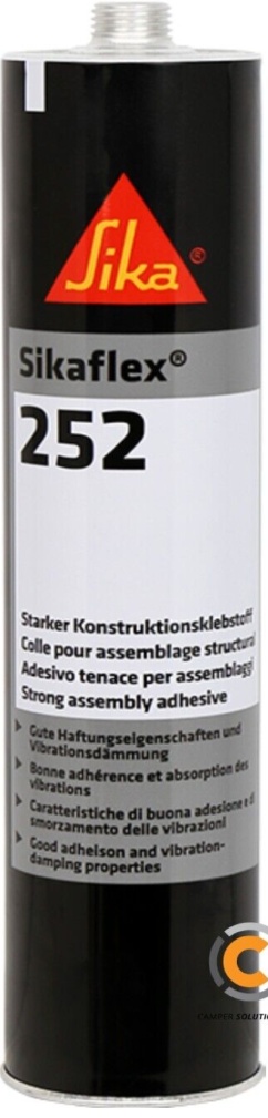 Sika Sikaflex 252 schwarz 300ml Konstruktionsklebstoff Karosseriekleber