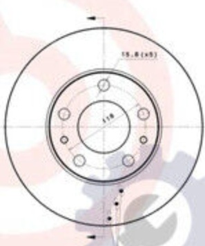 Brembo Brake Disc Pair - 09893121