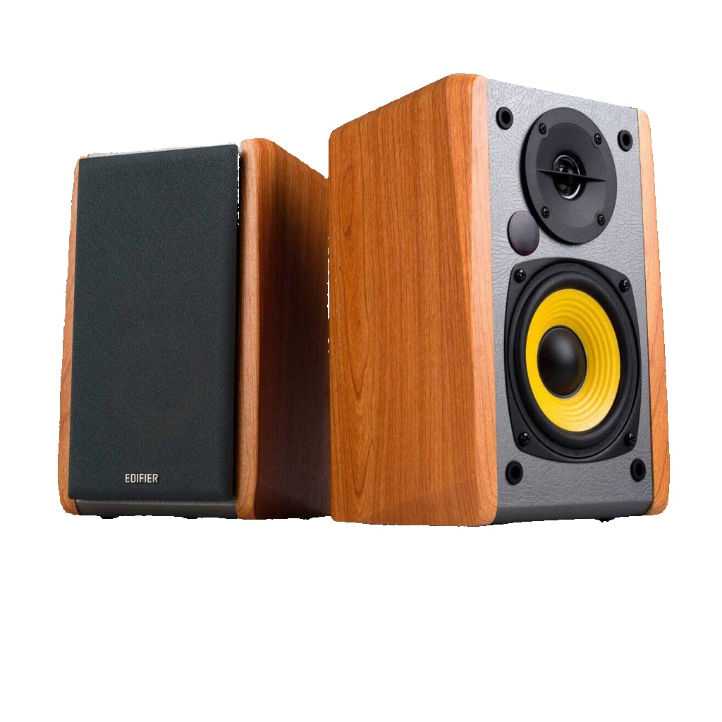 Edifier R1010BT Bookshelf Speakers Wood Active Bluetooth Studio Speaker System