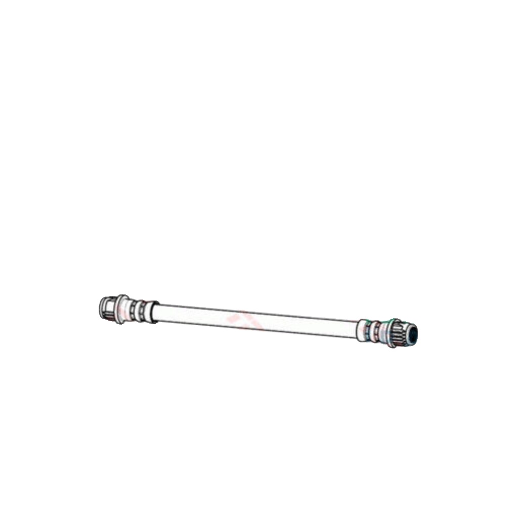 Flexible brake hose with internal thread PHA304 TRW for CITROËN PEUGEOT OPEL