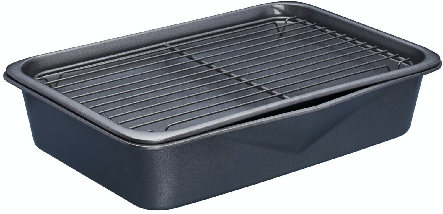 Masterclass Stacking Baking & Roasting Set Grey 40X27cm - Image 5