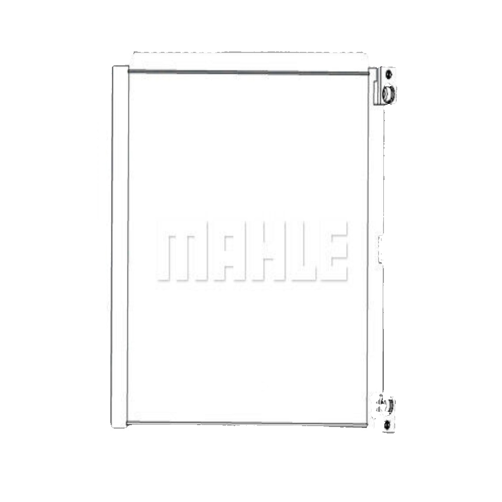 AC 948 000S MAHLE Condenser, air conditioning for PORSCHE