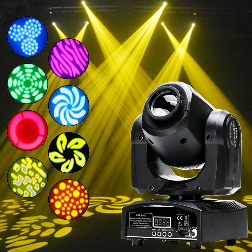 4pcs 100W Beam Stage Lighting RGBW LED Moving Head Light GOBO DMX512 DJ Party