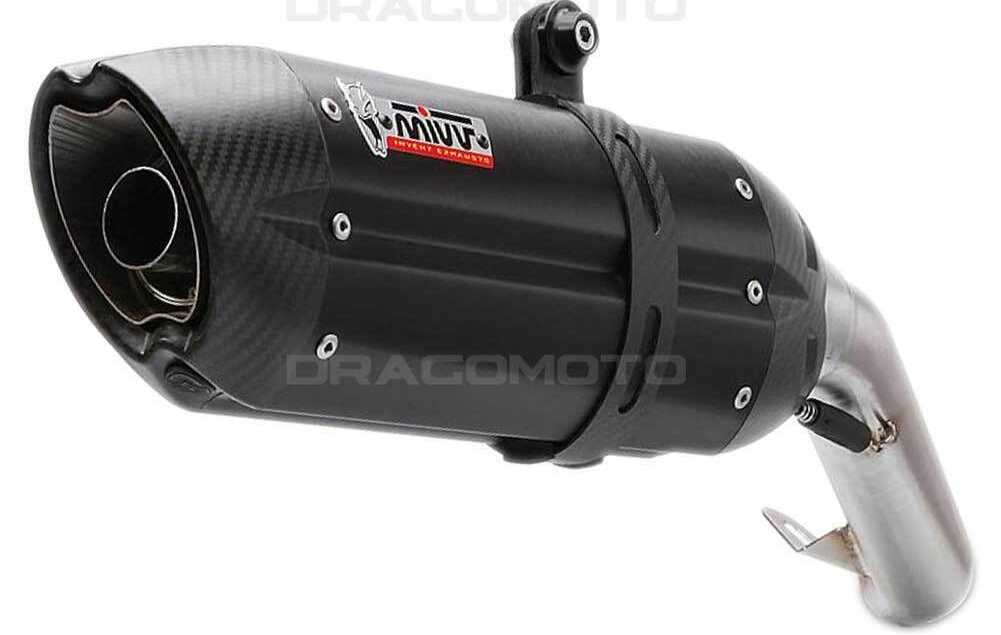 Auspuff HONDA HORNET 600 2011 2012 MIVV Suono Schwarz