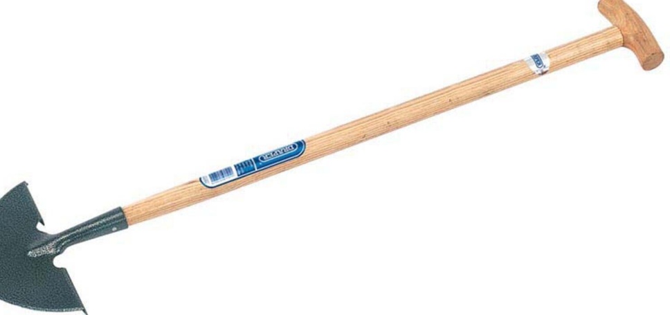 Draper Carbon Steel Lawn Edger - Ash Wood Handle 14307 - Image 4
