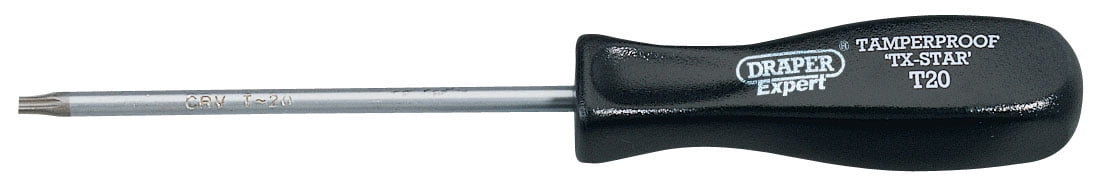 Draper 34116 TX-STAR® Security Screwdriver T20T x 100mm Tamperproof