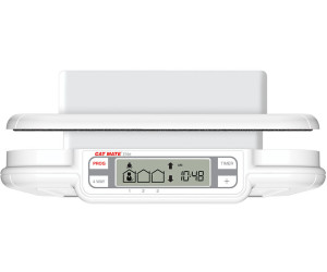 Enhanced Security Microchip Cat Flap with Timer - Ideal for Comfortable Access