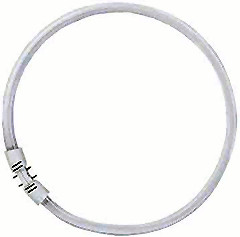 1X OSRAM FC Ring Fluorescent Lamp Warm White 55W/830 Lumilux T5 Long Life 12000H
