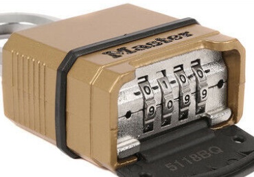 Master Lock MLKM175LF Excell™ 4-Digit Combination 50mm Padlock - 38mm Shackle