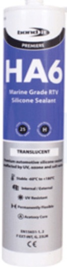 Bond it Clear HA6 RTV Silicone Sealant Marine Aquarium Safe Water Fish Tank