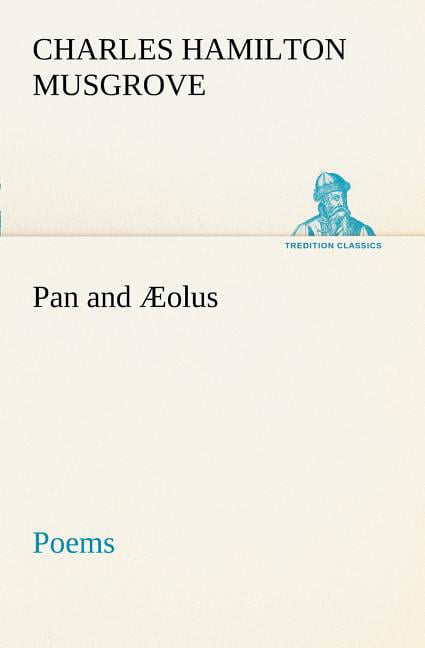 Musgrove - Pan and olus  Poems - New paperback or softback - 81 - X555z