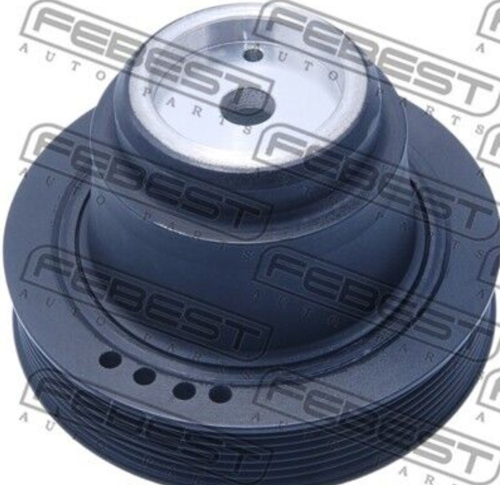 Fits FEBEST MDS-6G75 CRANKSHAFT PULL PULLEY MITSUBISHI PAJERO/MONTERO ⭐UK Stock⭐