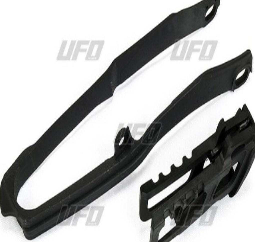 Chain Guide + UFO Black Skate HO04690-001 For Motorcycle Parts Accessories