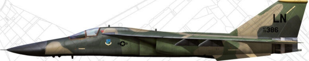 Hobby 2000 72044 F-111 D/F Aardvark 1:72 Model Kit