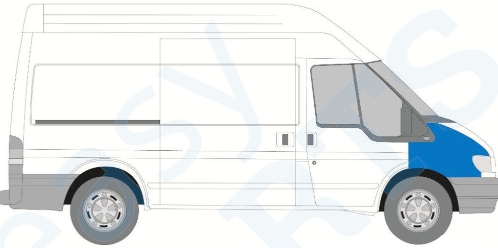 FORD TRANSIT 2000-2006 FRONT WING / RIGHT RH