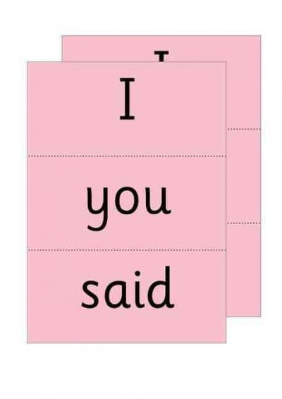Read Write Inc. Phonics: Red Word Cards