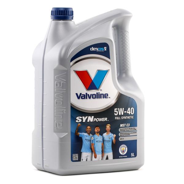 Valvoline SynPower MST C3 5W-40 5w40 Fully Synthetic Engine Oil 5L