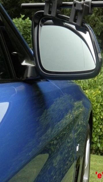 Milenco Towing Mirrors For Car Caravan Aero Standard Glass With Bag+Air Freshenr