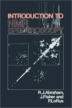 Introduction to NMR Spectroscopy by Raymond J. Abraham, J. Fi... - 9780471918943