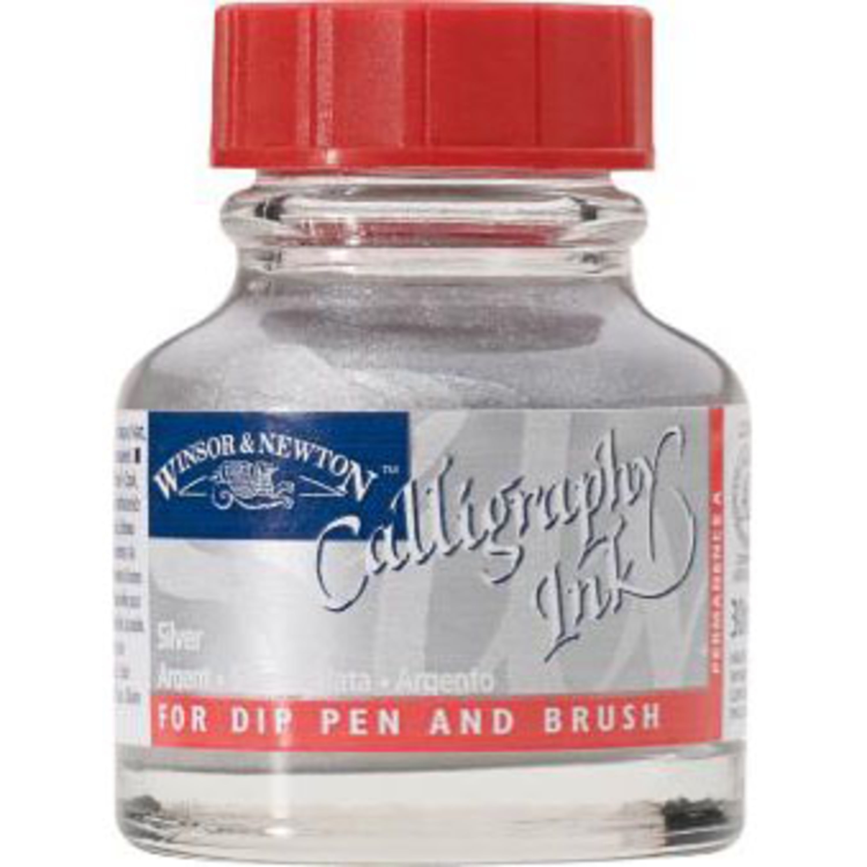 Winsor & Newton Calligraphy Ink Silver Pigment 30ml For Dip Pen Fountain Pen