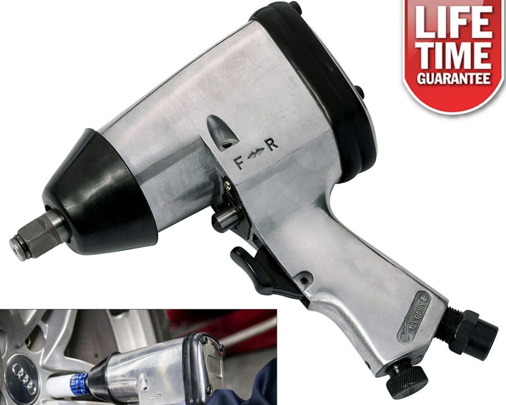 BlueSpot Air Impact Wrench Gun Power Air Compressor Tool For Sockets 1/2"", 312NM