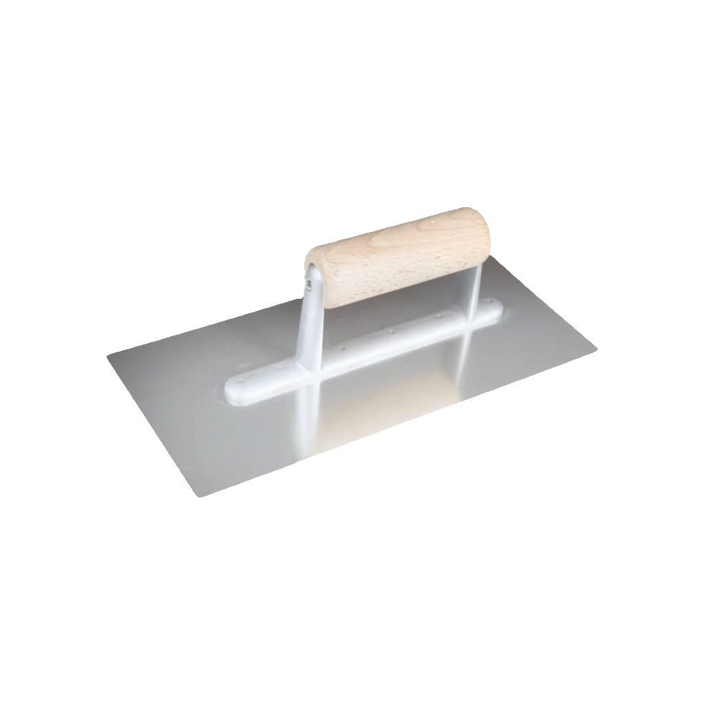 Smoothing Plastering Trowel Stainless Steel 270mm Trowel Wooden Handle Toolty